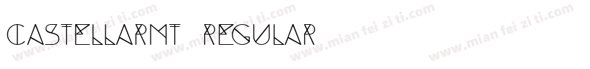 CastellarMT Regular字体转换